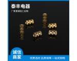 滾花預(yù)埋銅螺母 鑲嵌注塑銅螺母 非標(biāo)銅螺母可定制 (1)